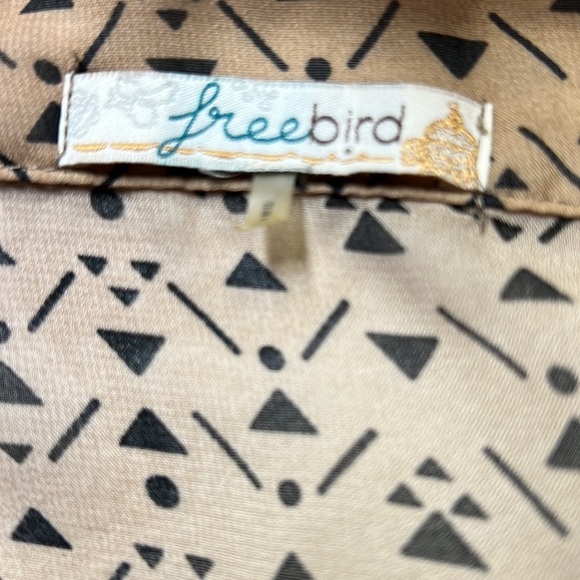 Freebird Geometric Triangle Design Dress - Picture 4 of 5